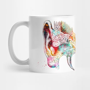 Human ear Mug